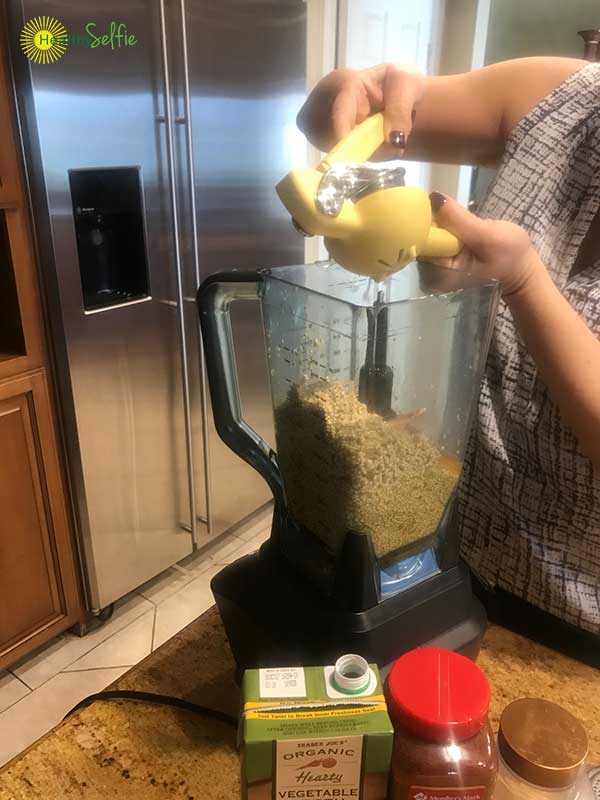 Adding Lemon Juice to Quinoa