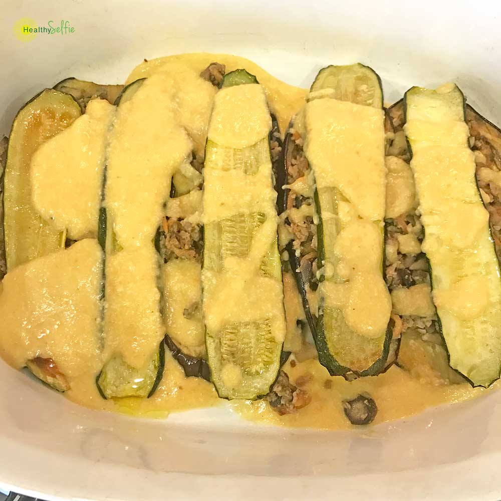 Roasted Vegetable Lasagna Dish