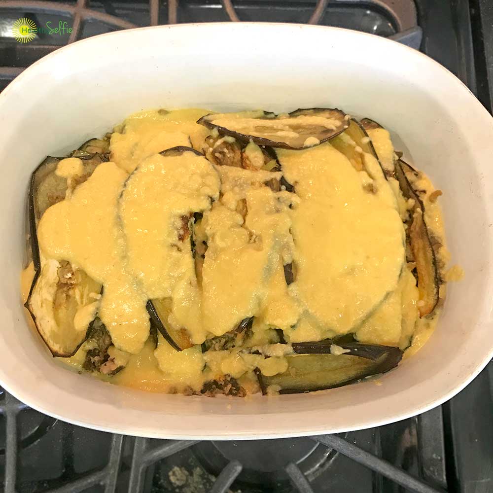 Roasted Vegetable Lasagna Dish
