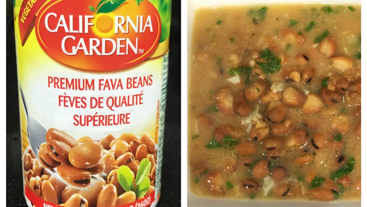 Fava Beans Healthy Dish