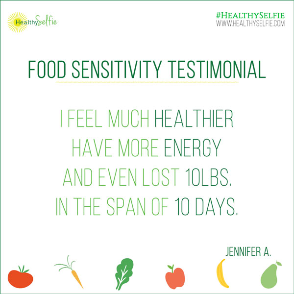 Food Sensitivities Testimonial by Jennifer
